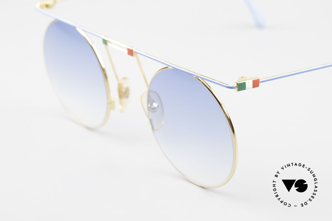 Casanova MTC 7 Art Sunglasses Italian Flag, MTC stands for "Metalmeccanici" = "metalworkers", Made for Men and Women