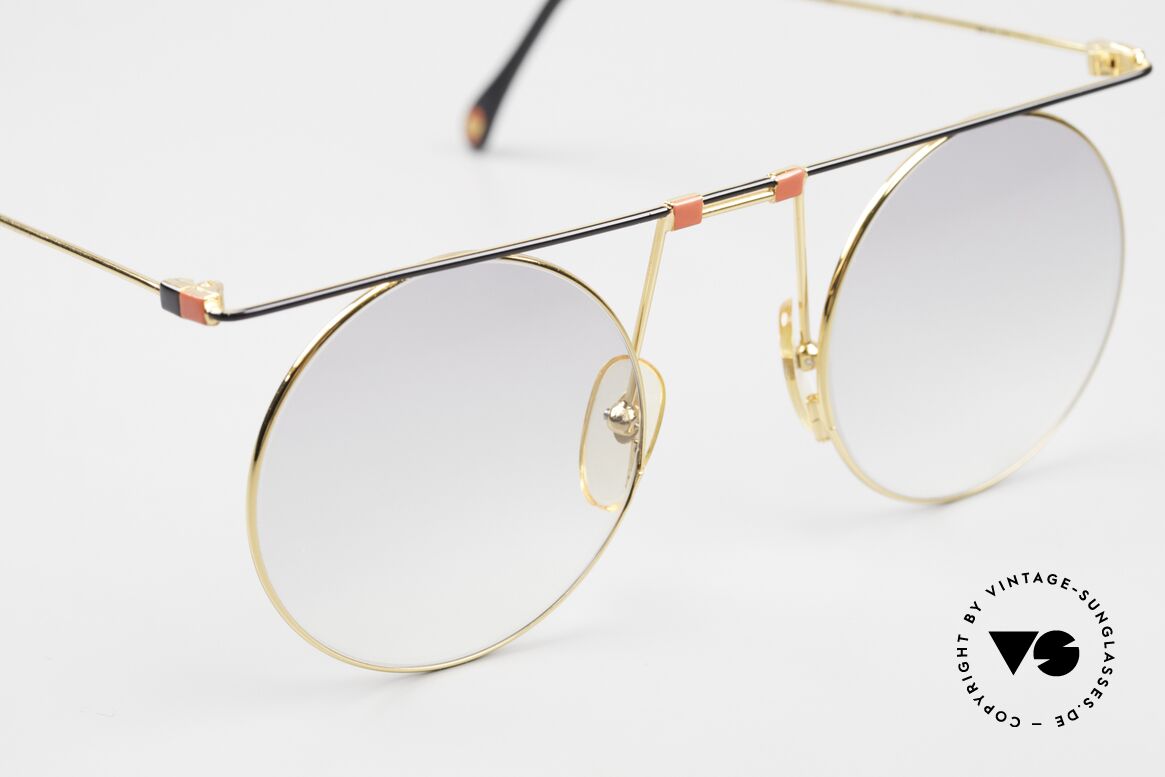 Casanova MTC 7 Art Frame 24kt Gold-Plated, NOS - unworn (like all our artful vintage 90's frames), Made for Men and Women