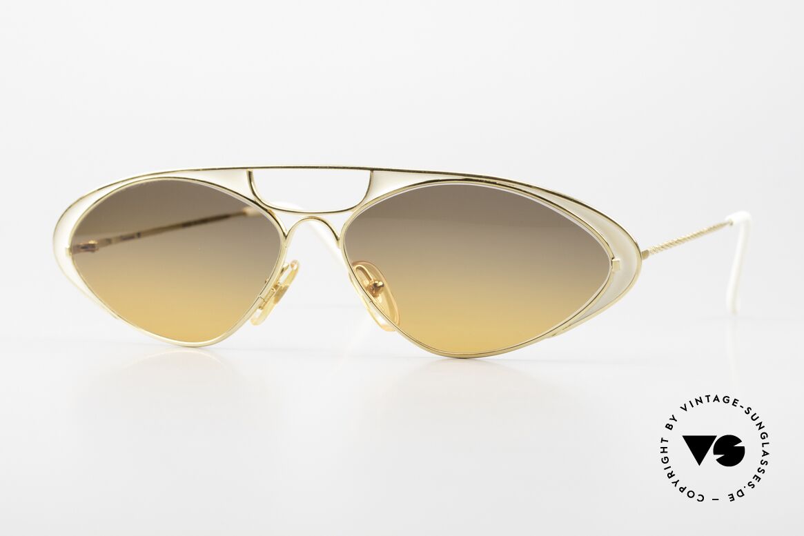 Casanova LC8 Shades Art Nouveau Style, Casanova sunglasses, mod. LC-8, size 58/20, col. 01, Made for Women