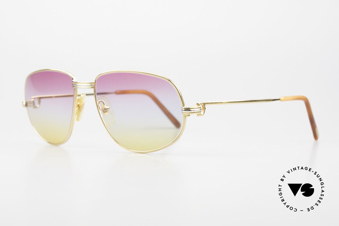Cartier Romance LC - M Luxury Frame Chanel Case, this pair (with L. Cartier decor) in medium size 56-16, 130, Made for Men and Women