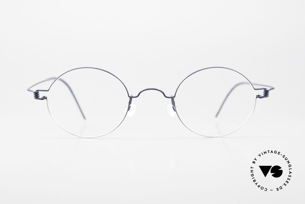 Lindberg Corona Air Titan Rim Round Titanium Frame Unisex, distinctive quality and design (award-winning frame), Made for Men and Women