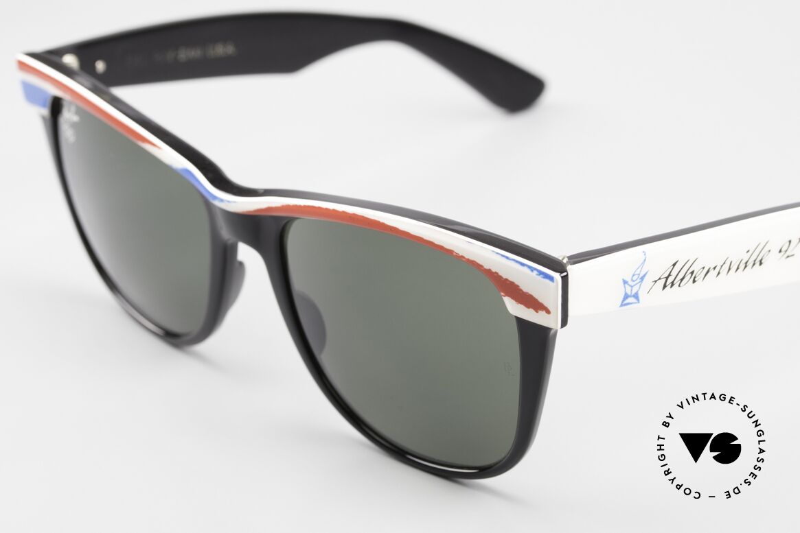 Ray Ban Wayfarer II Olympic Games 1992 Albertville, NO RETRO sunglasses, but an authentic USA-original, Made for Men and Women