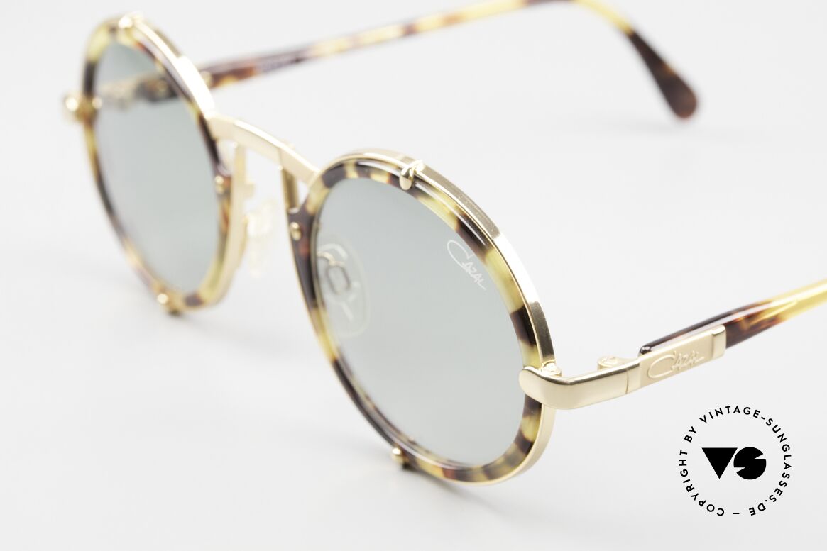 Cazal 644 90's Sunglasses Round Unisex, unworn (like all our vintage eyewear by Cazal), Made for Men and Women