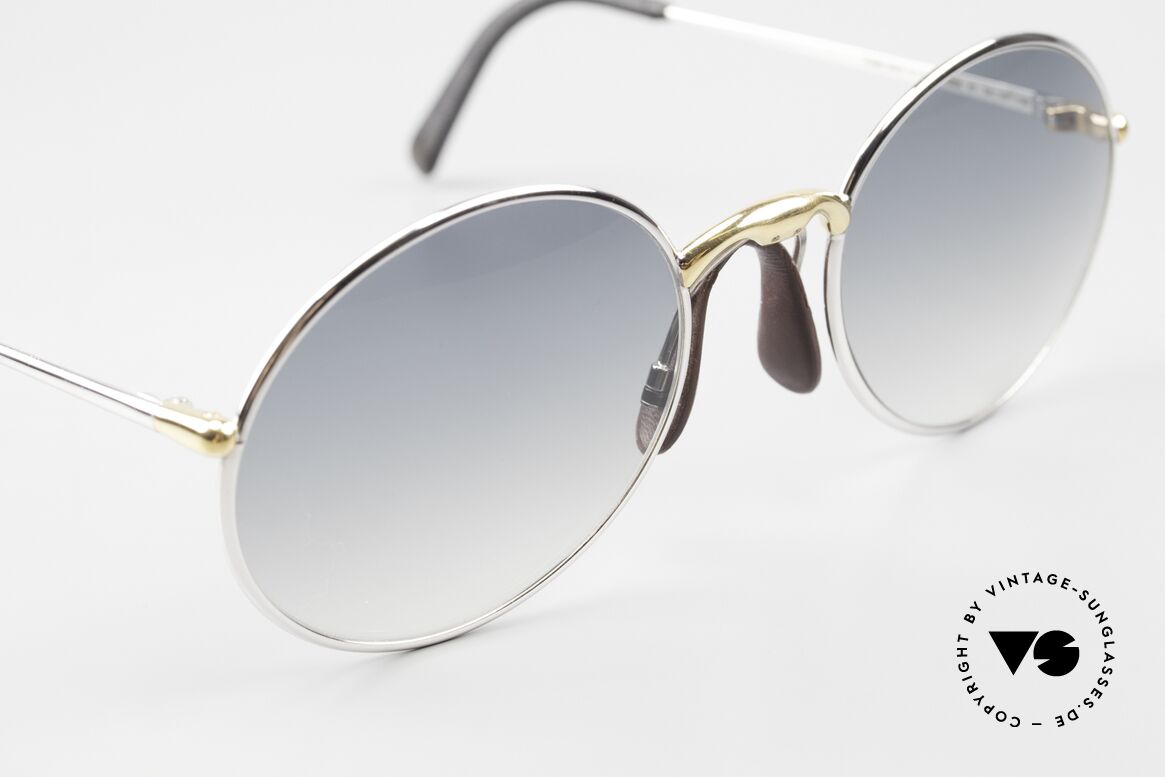 Porsche 5658 - S Round 90's Glasses Bicolor, NO RETRO fashion, but a rare old original from 1992, Made for Men and Women