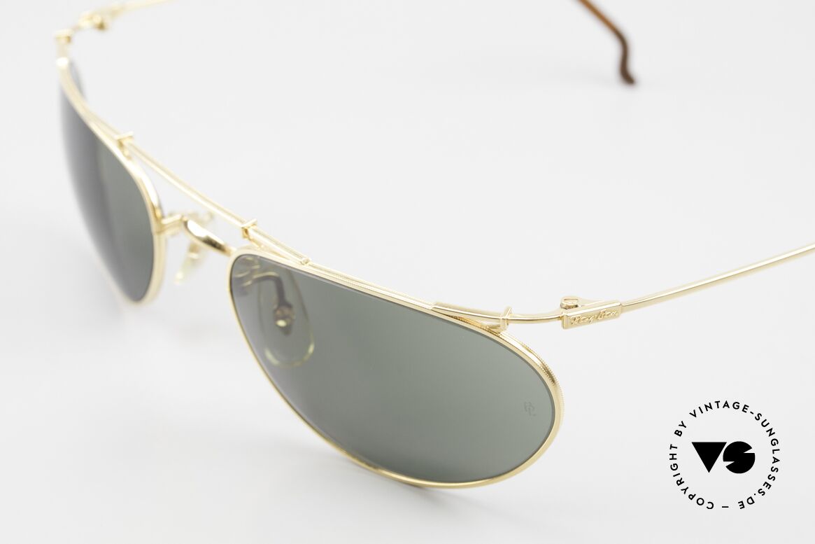 Ray Ban Deco Metals Wrap Old Bausch Lomb Ray-Ban USA, unworn (like all our vintage sunglasses by Ray Ban), Made for Men and Women