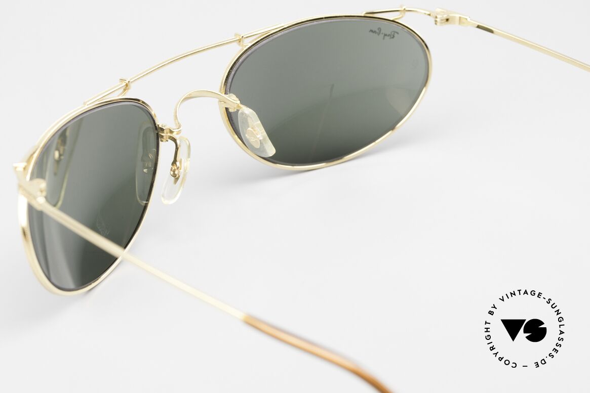 Ray Ban Deco Metals Wrap Old Bausch Lomb Ray-Ban USA, Size: large, Made for Men and Women