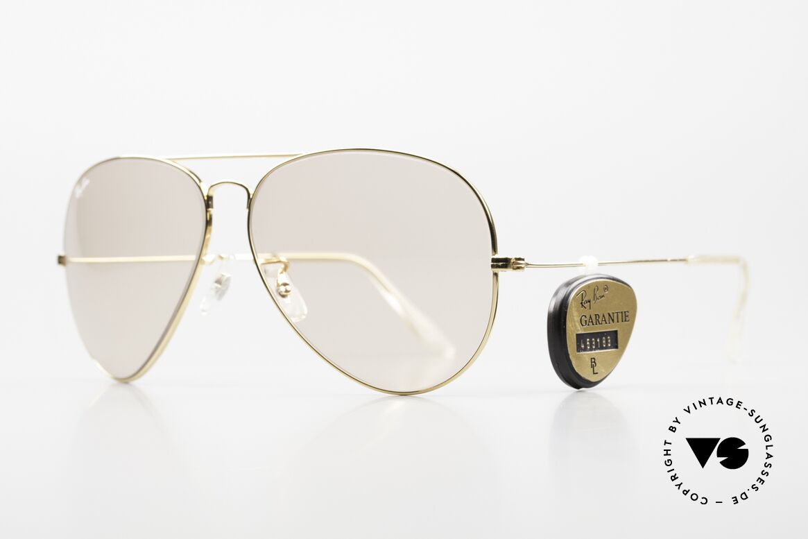 Ray Ban Large Metal II Changeable Lenses B&L USA, made in the 70's and 80's by Bausch&Lomb, U.S.A., Made for Men