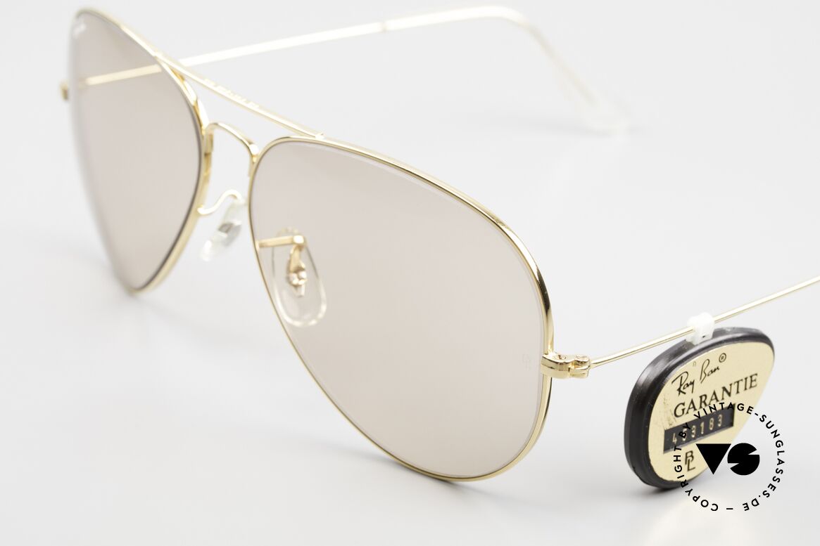 Ray Ban Large Metal II Changeable Lenses B&L USA, changeable lenses darken automatically in the sun, Made for Men
