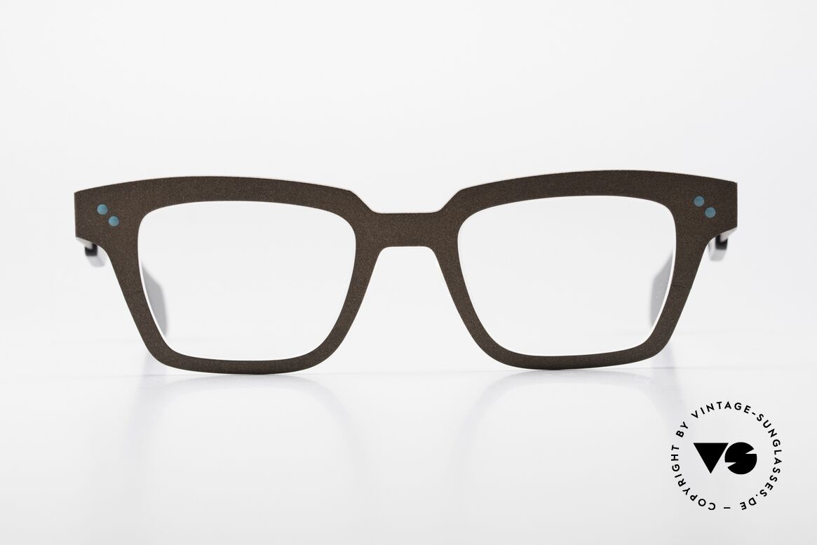 Theo Belgium Cinquante Titanium Designer Frame, model Cinquante-Sept/2, color 798 ("chocolate"), Made for Men