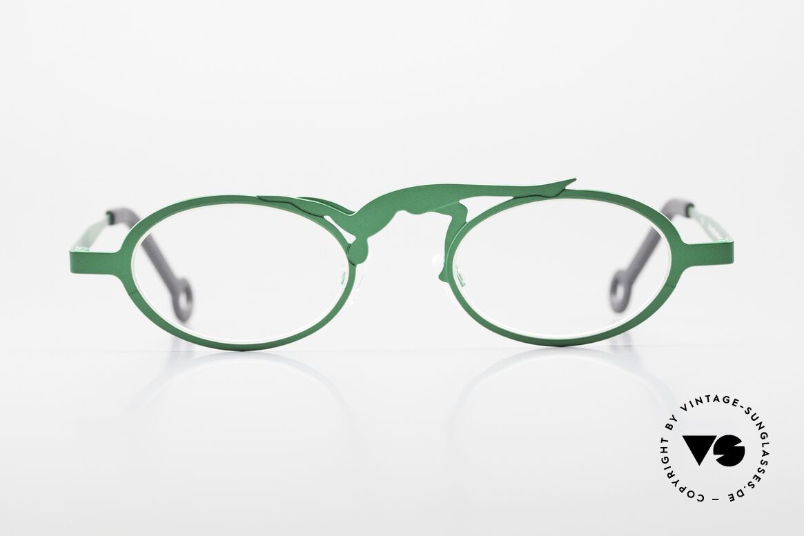 Theo Belgium Olga Gymnasts & Artists Glasses, spectacle bridge in the shape of a gymnast or artist, Made for Women