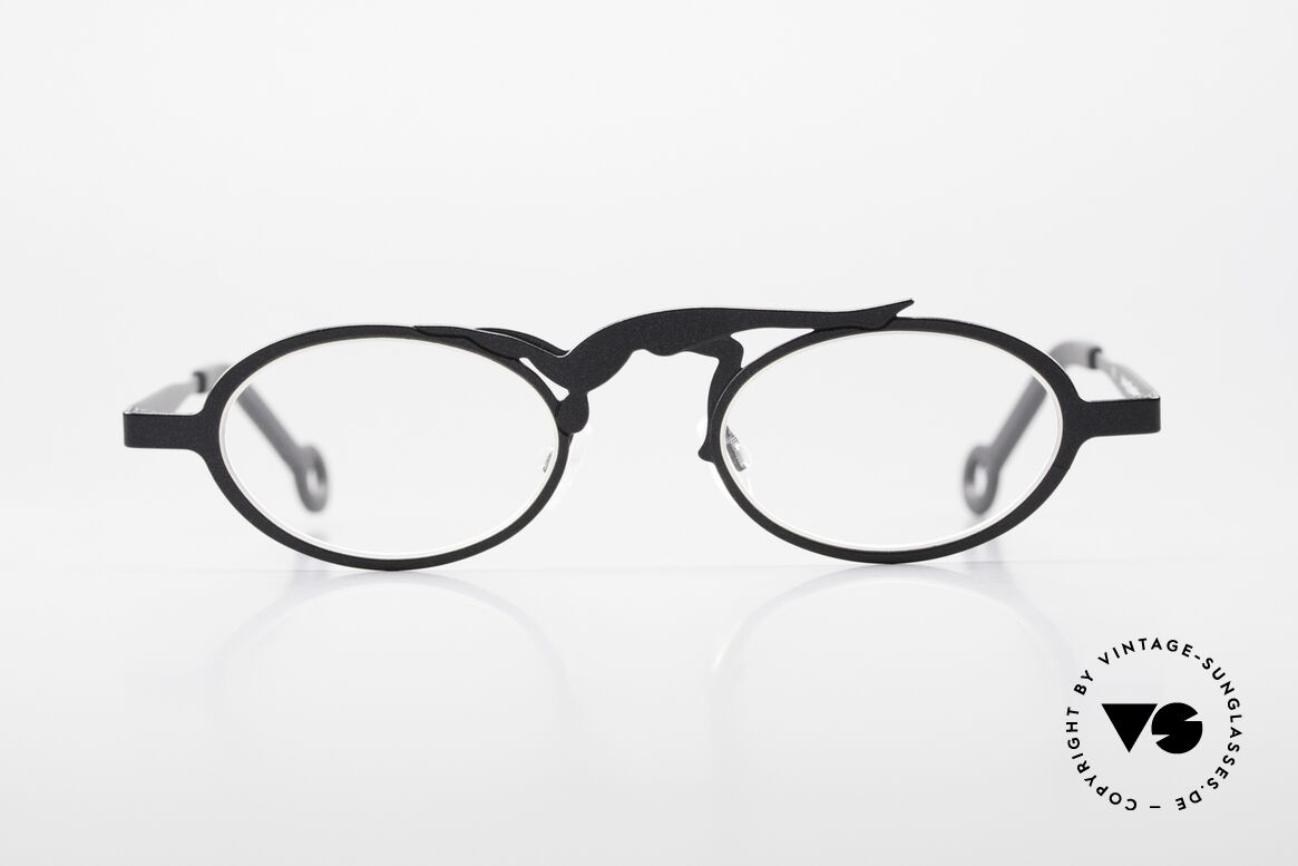 Theo Belgium Olga Artists & Gymnasts Glasses, spectacle bridge in the shape of a gymnast or artist, Made for Women