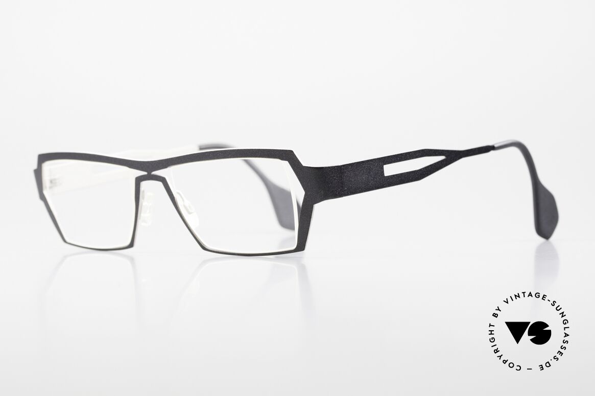 Theo Belgium Opulence Designer Titanium Frame, due to the size & shape = more like men's glasses, Made for Men