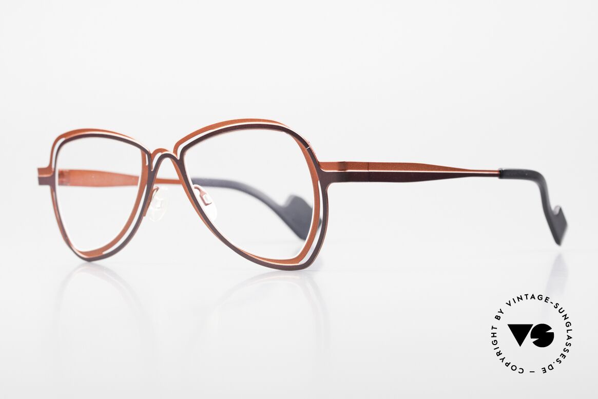 Theo Belgium Eye-Witness VB Designer Specs Ladies Gents, "front line" and "back line" make 2D = 3D; 3D in 2D, Made for Men and Women