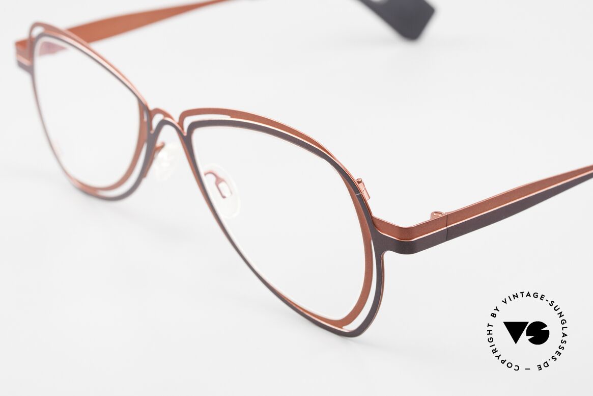 Theo Belgium Eye-Witness VB Designer Specs Ladies Gents, a great designer piece and truly an EYE-CATCHER, Made for Men and Women