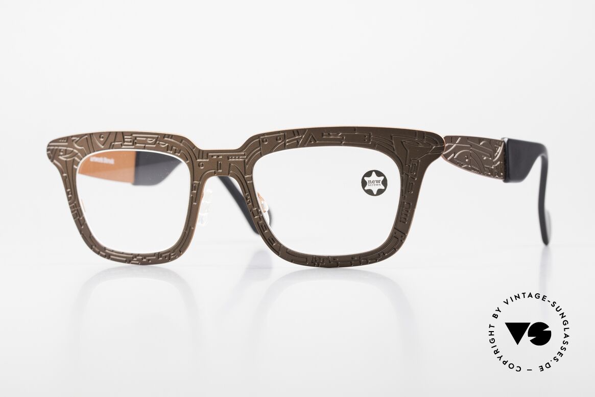 Theo Belgium Zoo Artist Glasses By Strook, striking square designer specs by Theo Belgium, Made for Men and Women