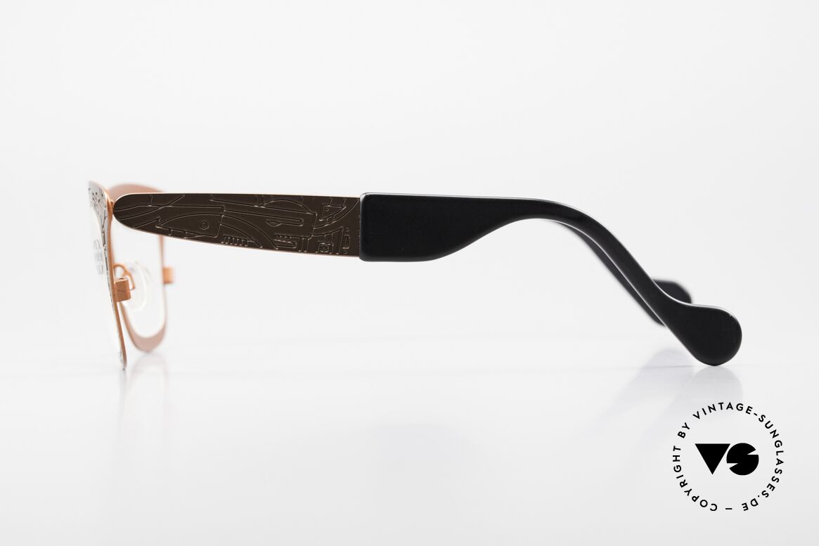 Theo Belgium Zoo Artist Glasses By Strook, unworn, NOS; like all our vintage Theo eyewear, Made for Men and Women
