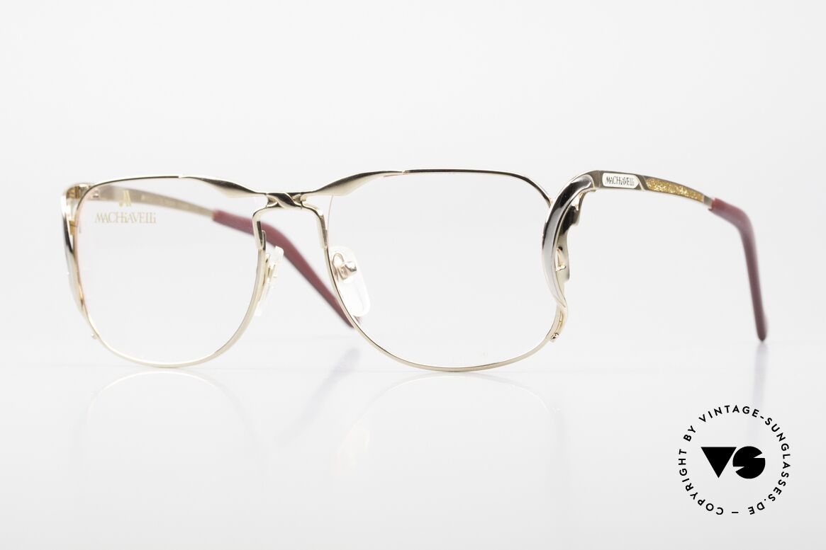 Machiavelli 6-10 Titanium Frame Extravagant, Machiavelli 6-10 Pure Titanium ladies glasses, Made for Women