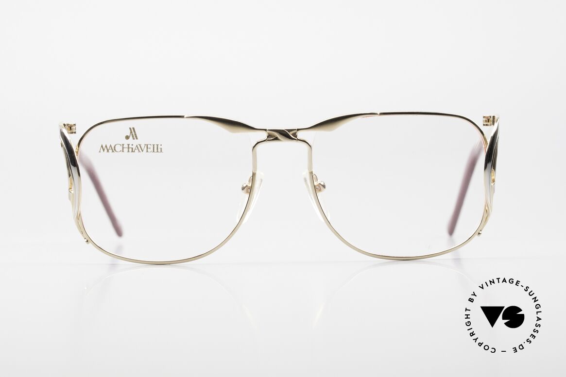 Machiavelli 6-10 Titanium Frame Extravagant, a really eccentric original from the late 1980's, Made for Women