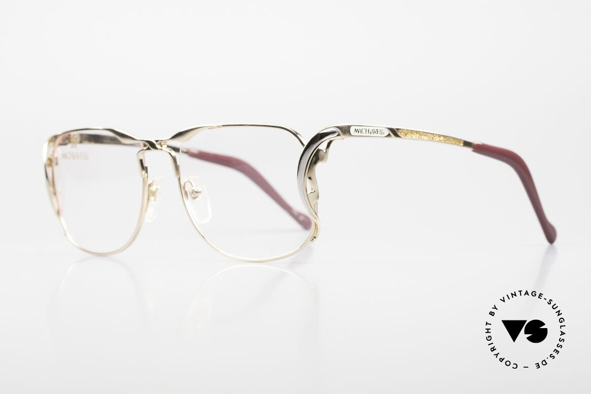 Machiavelli 6-10 Titanium Frame Extravagant, collection named after the Italian philosopher, Made for Women