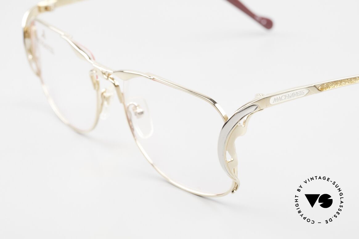 Machiavelli 6-10 Titanium Frame Extravagant, outstanding quality (gold-plated titanium frame), Made for Women