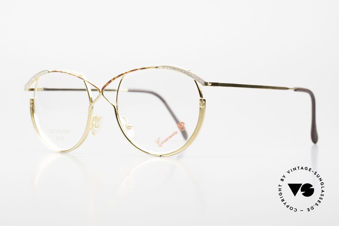 Casanova FC13 24kt Gold Plated Frame, fantastic combination of color, shape & functionality, Made for Women