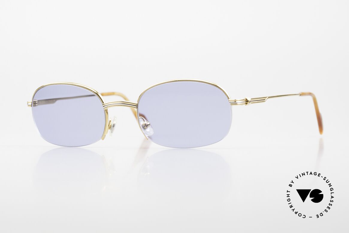 Cartier Nylor Rare Luxury Sunglasses 90's, unique CARTIER sunglasses; size 51°20; unisex, Made for Men and Women