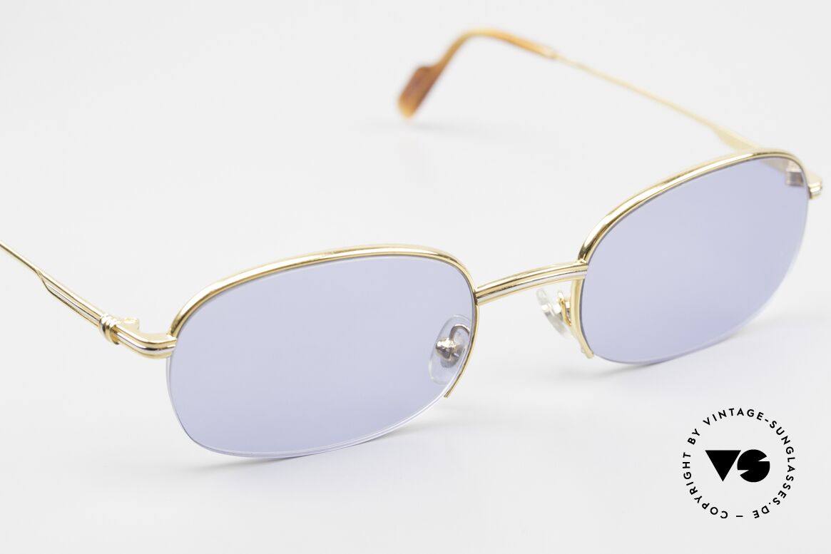 Cartier Nylor Rare Luxury Sunglasses 90's, 2. hand in top condition (new lenses + Chanel box), Made for Men and Women