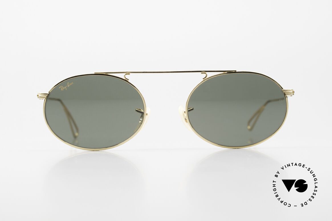 Ray Ban Vintage Oval Bausch&Lomb USA Shades 90s, precious old original by Bausch&Lomb (made in USA), Made for Men and Women