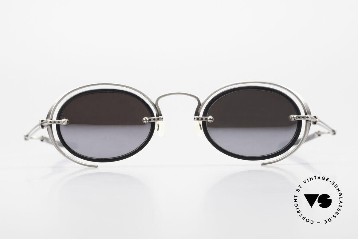 DOX 01 ATS Industrial Frame Mirrored, RARE, old DOX sunglasses from 1997, made in JAPAN, Made for Men and Women