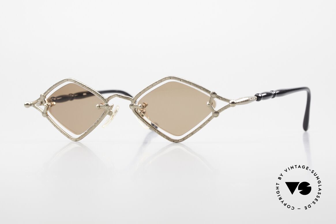 Jean Paul Gaultier 56-7203 Art Sunglasses True Vintage, ultra rare vintage designer shades by Jean Paul Gaultier, Made for Men and Women