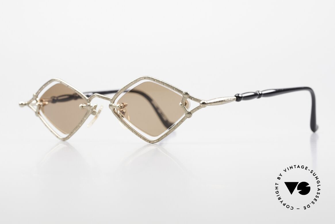 Jean Paul Gaultier 56-7203 Art Sunglasses True Vintage, just stunning; a piece of art (precious collector's item), Made for Men and Women