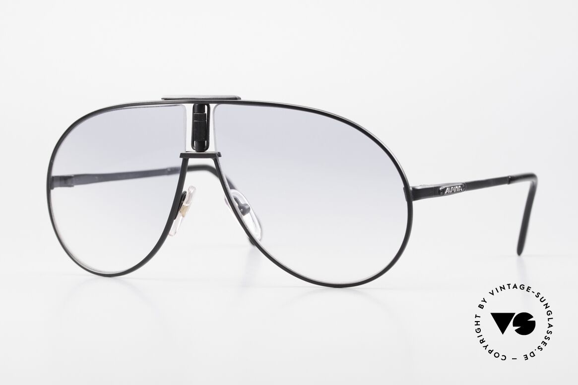 Alpina Quattro Miami Vice Sunglasses 80's, ultra-rare vintage shades by ALPINA from 1988/89, Made for Men