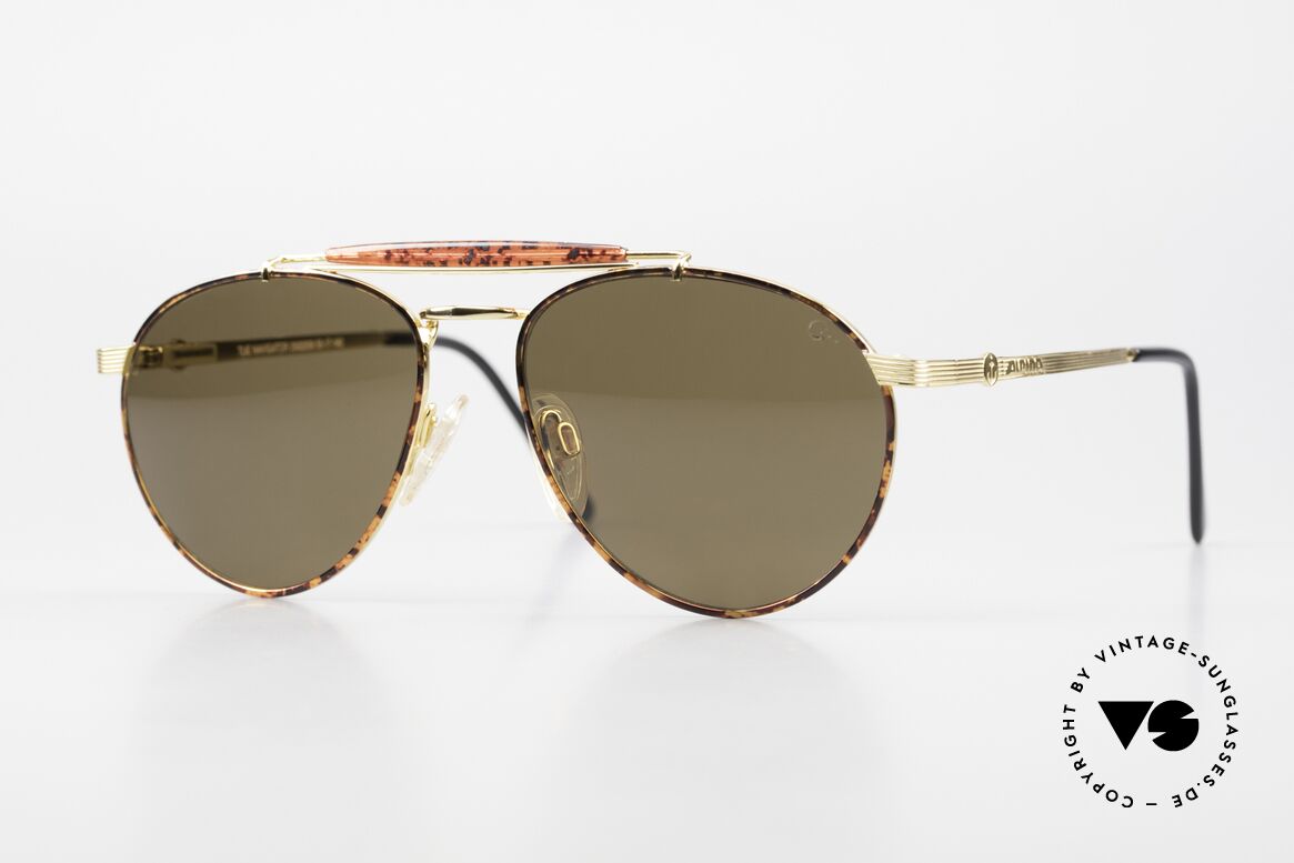 Alpina The Navigator Ladies & Gents Sunglasses, 1990's designed aviator sunglasses by Alpina, Made for Men and Women