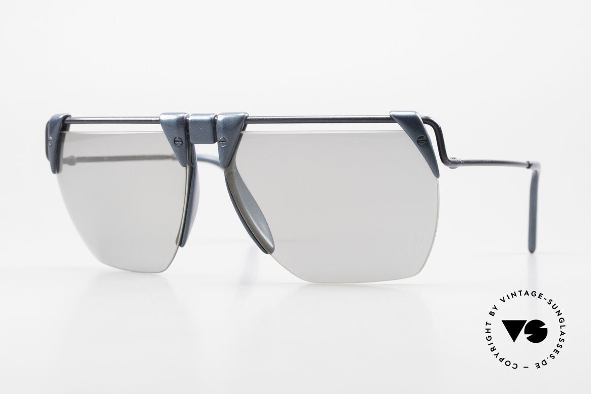 Rodenstock 1758 SuperSonic XL Men's Sunglasses 80's, very noble 80's oversized vintage sunglasses, Made for Men