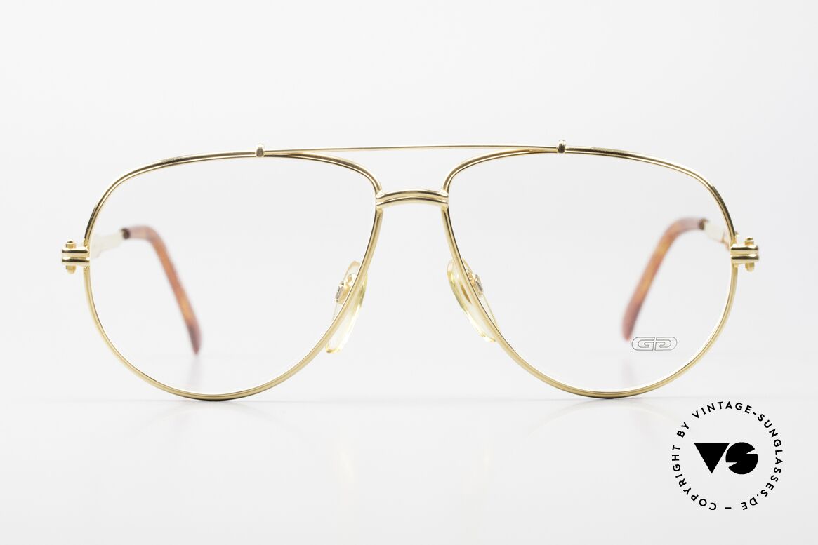 Gerald Genta New Classic 04 24ct Gold Plated Eyeglasses, he created the „Grande Sonnerie“ (price: app. $1 Mio.), Made for Men