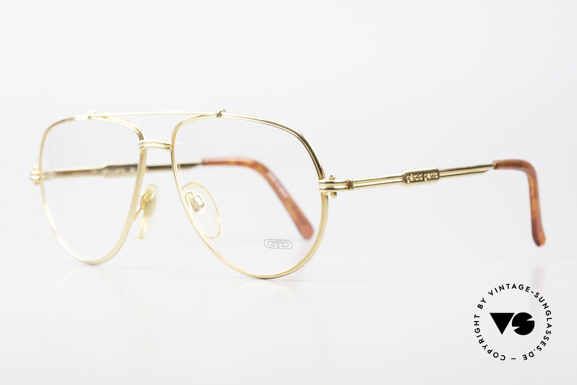 Gerald Genta New Classic 04 24ct Gold Plated Eyeglasses, Genta also designed LUXURY accessories (like glasses), Made for Men