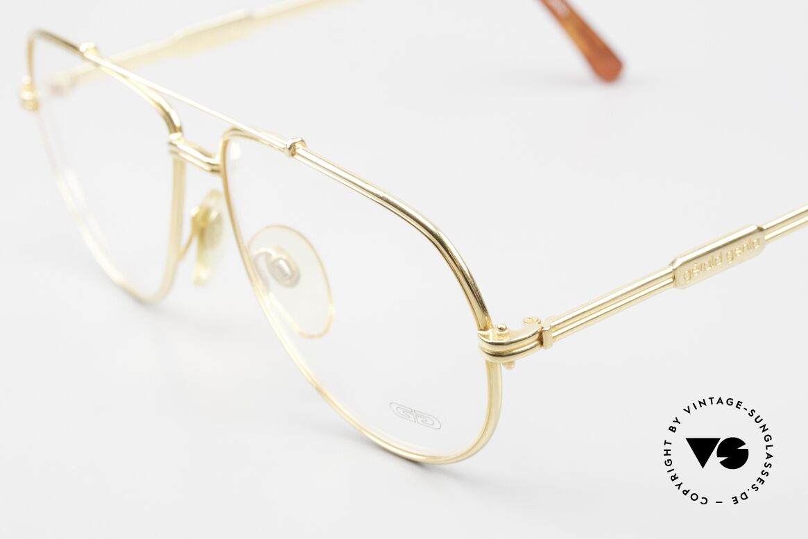 Gerald Genta New Classic 04 24ct Gold Plated Eyeglasses, in high-end quality (gold plated frame); made in Japan, Made for Men