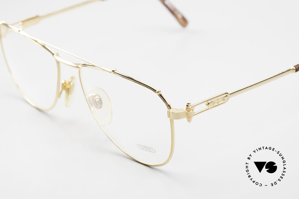 Gerald Genta Gold & Gold 03 Gold Plated Aviator Frame, in high-end quality (gold plated frame); made in Japan, Made for Men