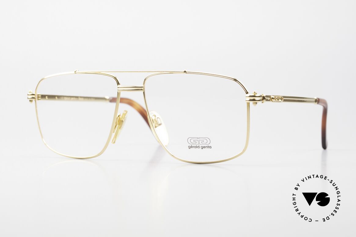 Gerald Genta New Classic 21 24ct Gold Plated Men's Specs, GÉRALD GENTA = famous for extraordinary watches!, Made for Men