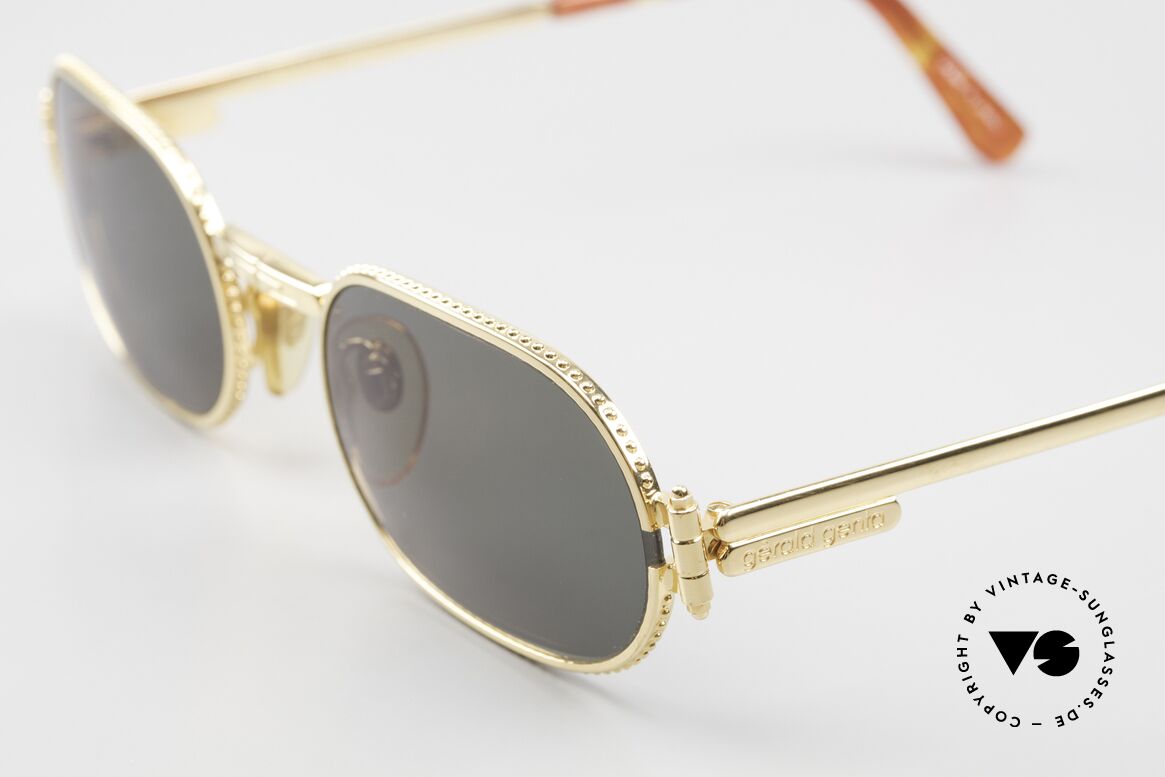 Gerald Genta Gefica 01 24ct Gold Plated 90's Shades, in high-end quality (gold plated frame); made in Japan, Made for Men and Women