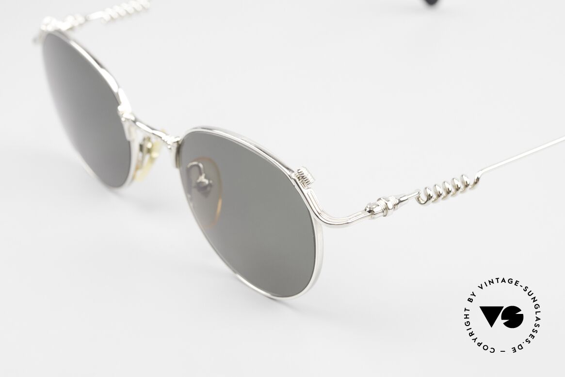 Jean Paul Gaultier 55-5105 Rare 90's Steampunk Shades, unworn (like all our old designer sunglasses), Made for Men and Women