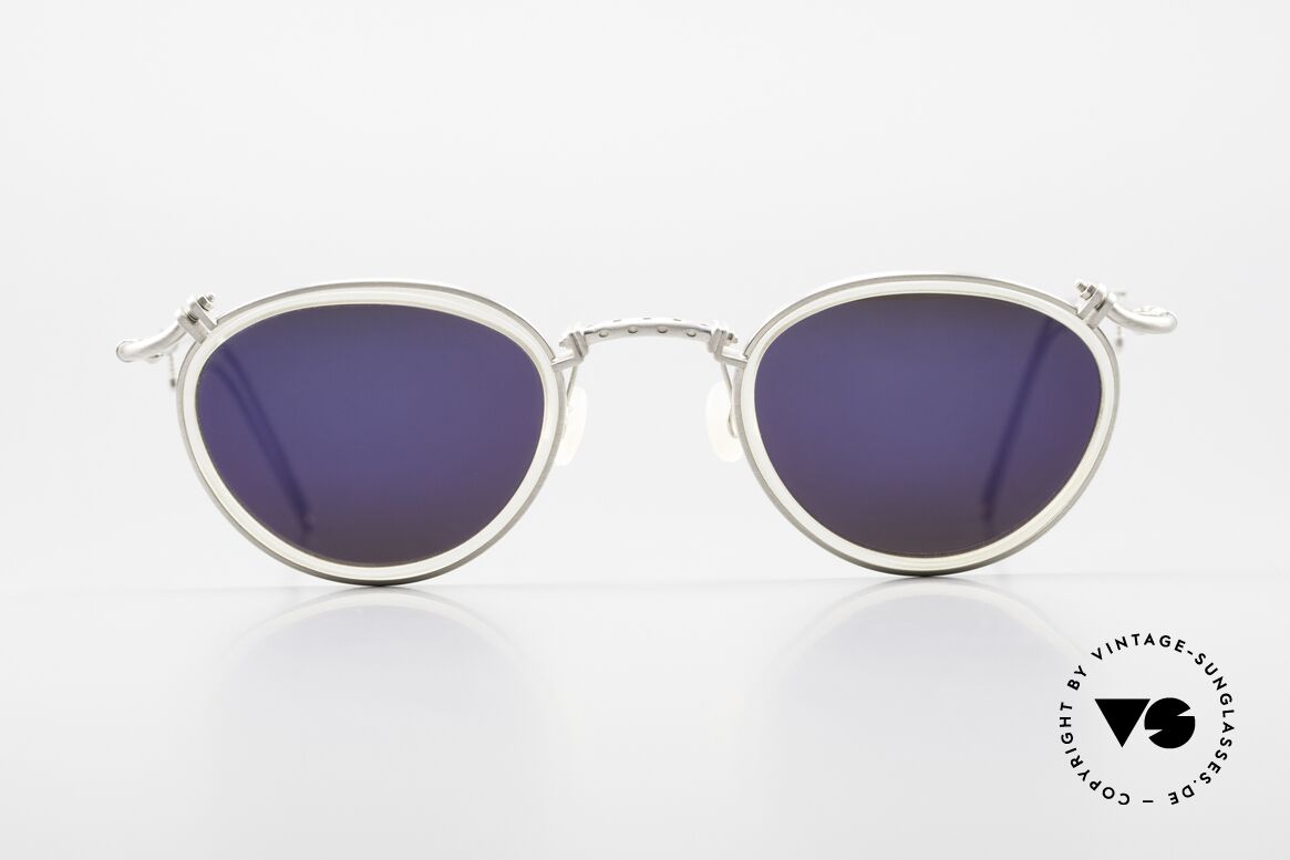 DOX 02 HLS Titanium Frame Mirrored, made in the same factory like Y. Yamamoto & Gaultier, Made for Men and Women