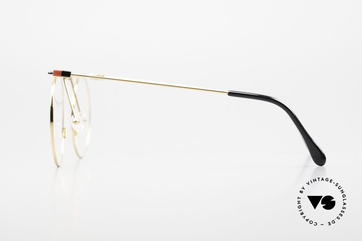 Casanova MTC 7 24kt Gold-Plated Art Frame, NOS - unworn (like all our artful vintage 90's frames), Made for Men and Women