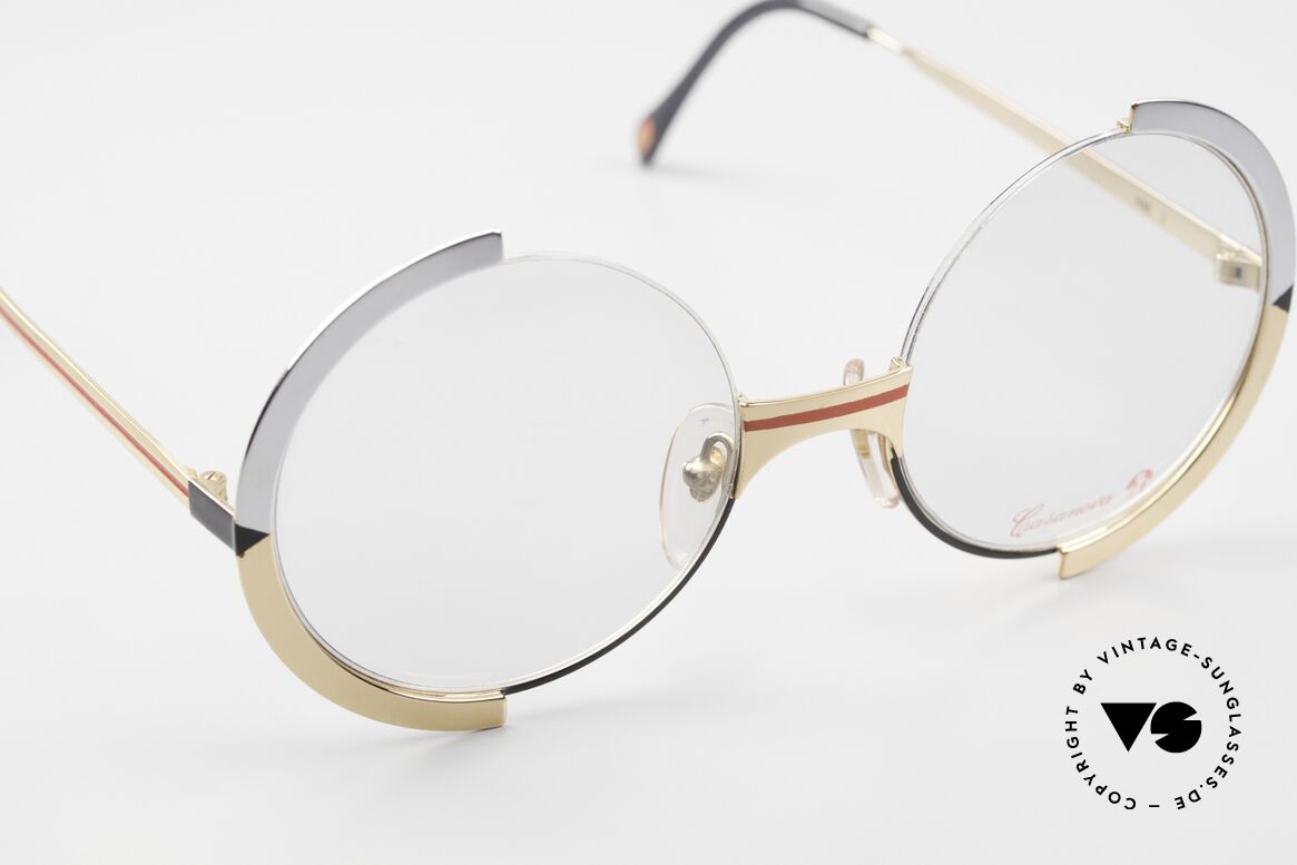 Casanova NM3 Round Art Glasses Unisex, NOS - unworn (like all our vintage Casanova frames), Made for Men and Women