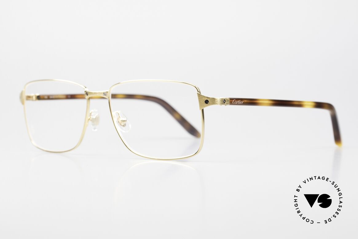 Cartier Core Range CT0040O Men's Luxury Glasses Classic, precious original in a timeless design, top quality, Made for Men
