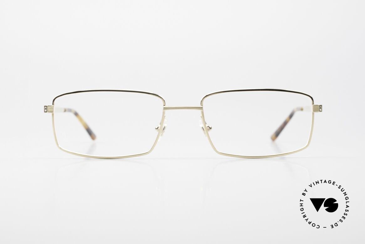 Cartier Santos De Eye00122 Luxury Metal Frame For Men, square men's specs, Santos De Cartier EYE00122, Made for Men