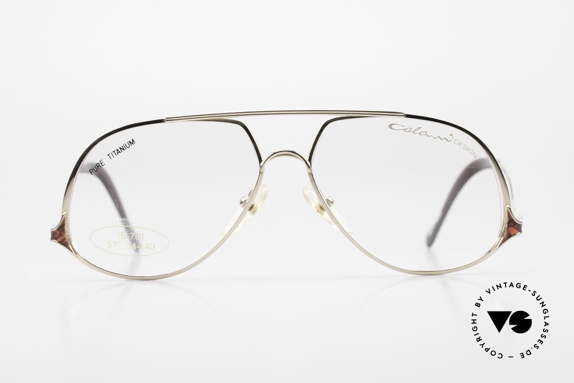Colani 15-701 Iconic 80's Titan Eyeglasses, curved and extroverted design = typically COLANI, Made for Men and Women