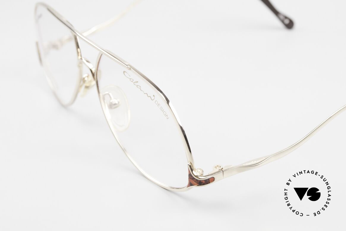 Colani 15-701 Iconic 80's Titan Eyeglasses, frame in high-end quality and with fancy temples, Made for Men and Women