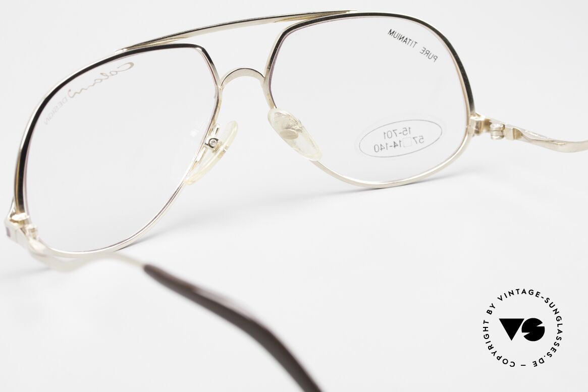 Colani 15-701 Iconic 80's Titan Eyeglasses, NO RETRO FASHION, but a rare old 80's ORIGINAL!, Made for Men and Women