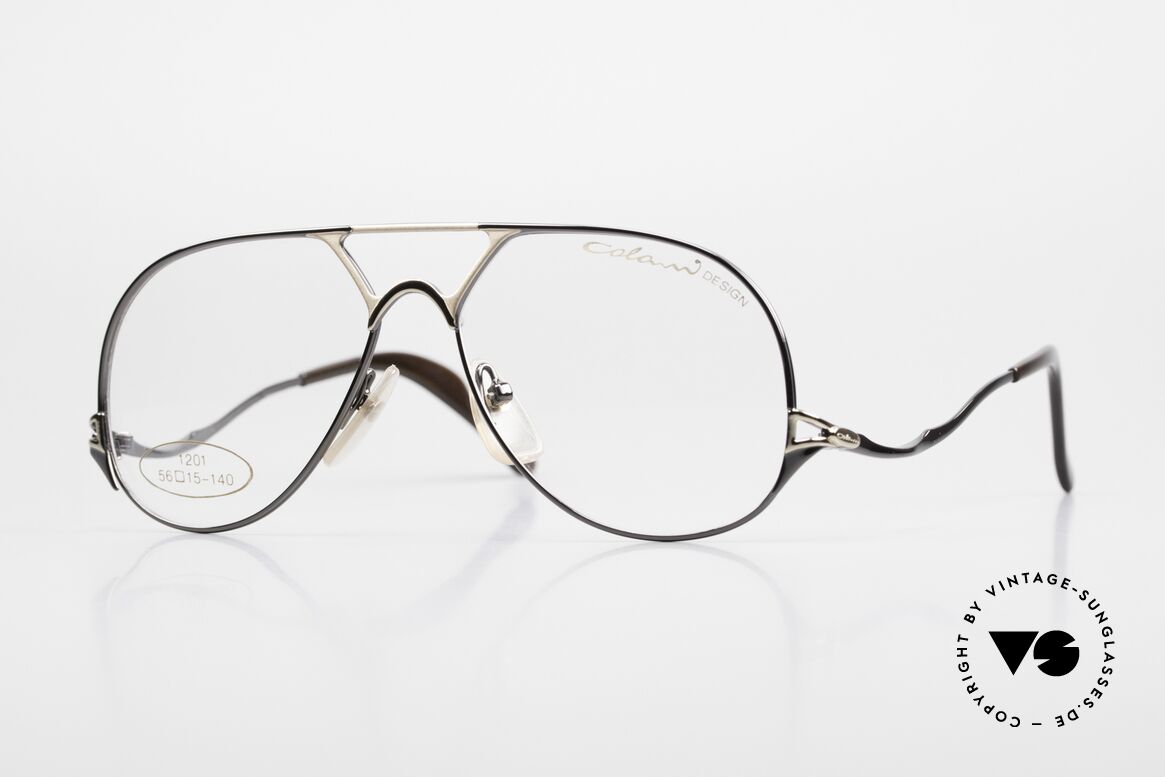 Colani 1201 Rare 80's Designer Specs, very flashy Luigi Colani eyeglasses from the 80's, Made for Men
